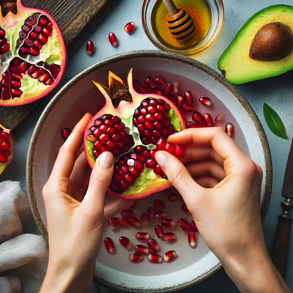 Pomegranate preparation