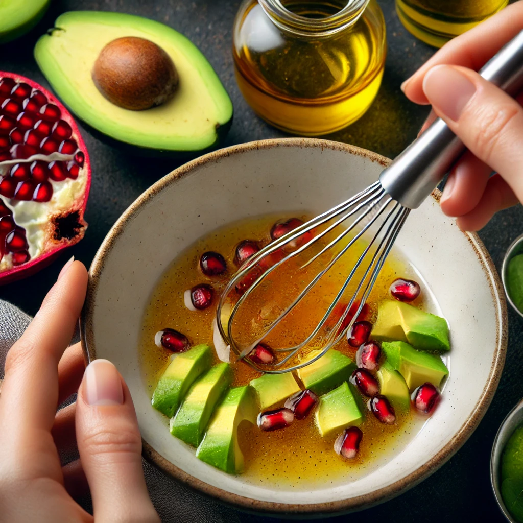 Honey-Lime dressing preparation